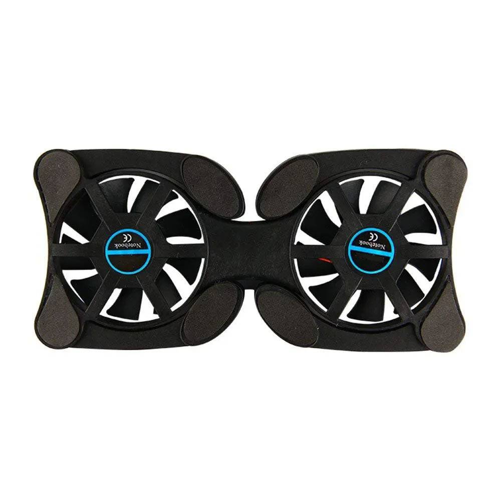 Mini support de refroidissement pour ordinateur avec double ventilateur - Support Innovant