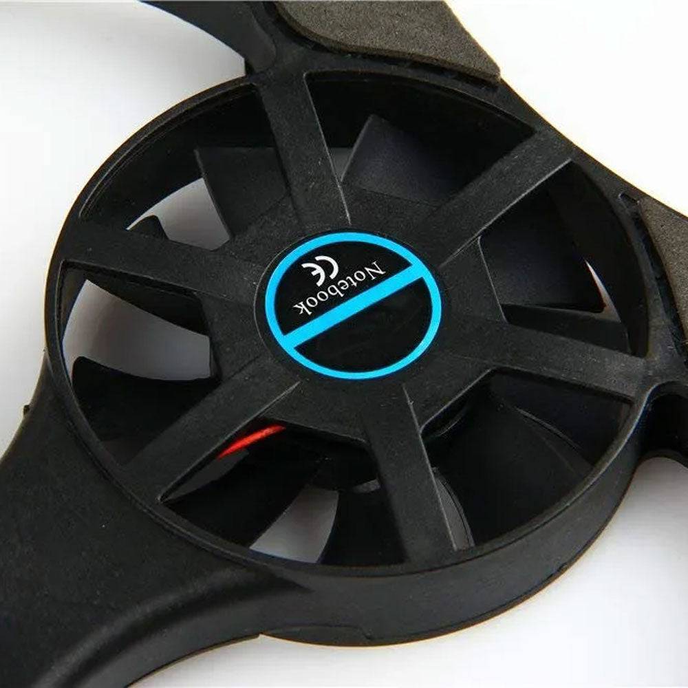 Mini support de refroidissement pour ordinateur avec double ventilateur - Support Innovant