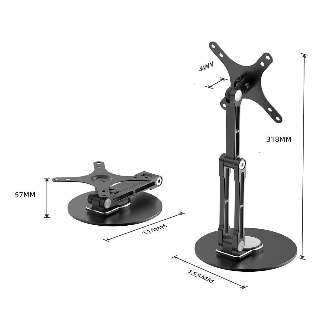 Support Moniteur Articulé Ergonomique avec Angle Ajustable - Support Innovant