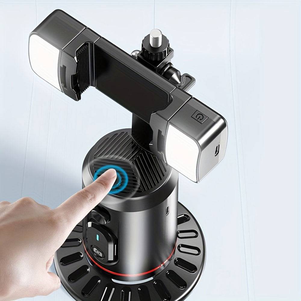 Support Rotatif Intelligent pour Smartphone avec Lumière LED - Support Innovant