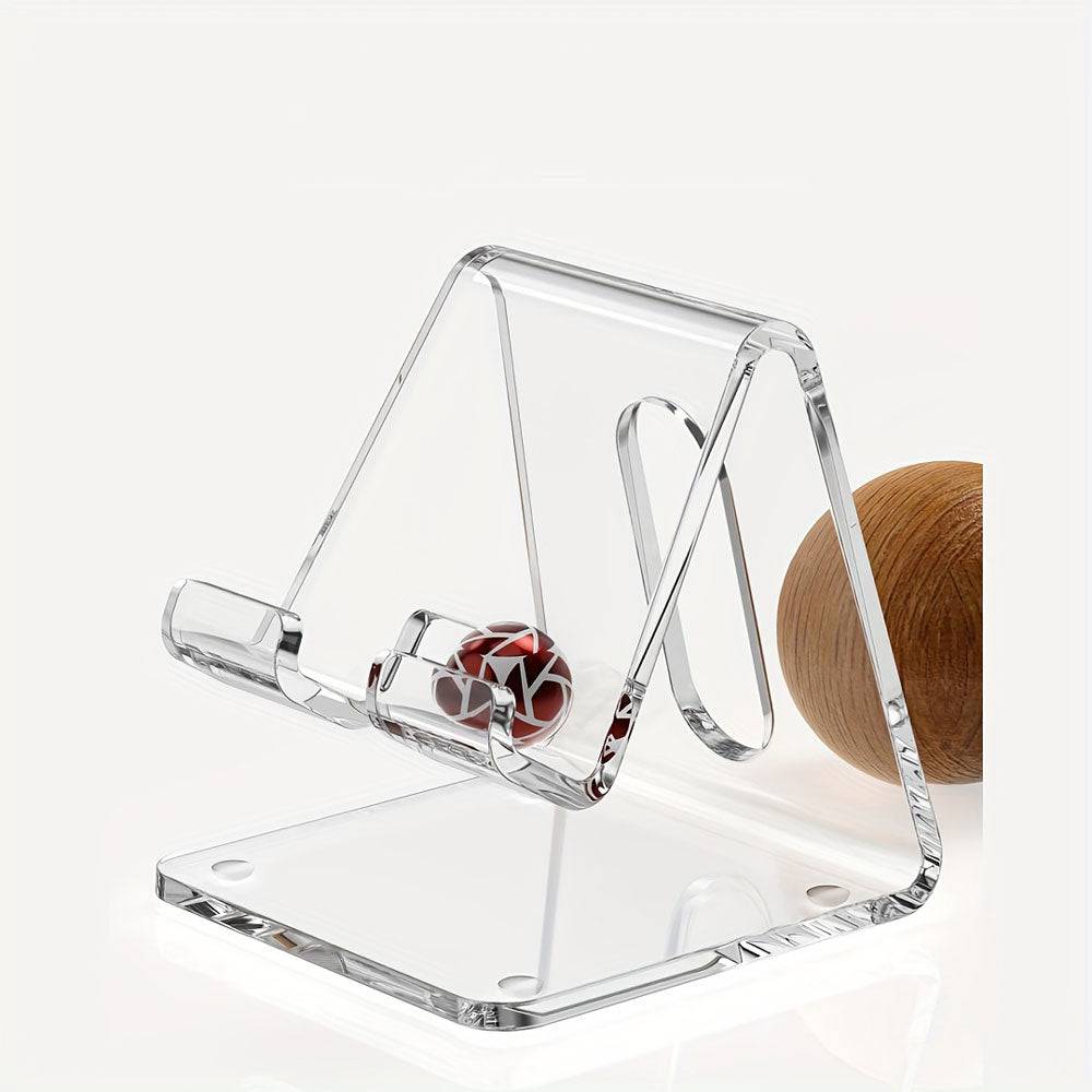Support Téléphone Ergonomique en Acrylique pour Bureau - Support Innovant