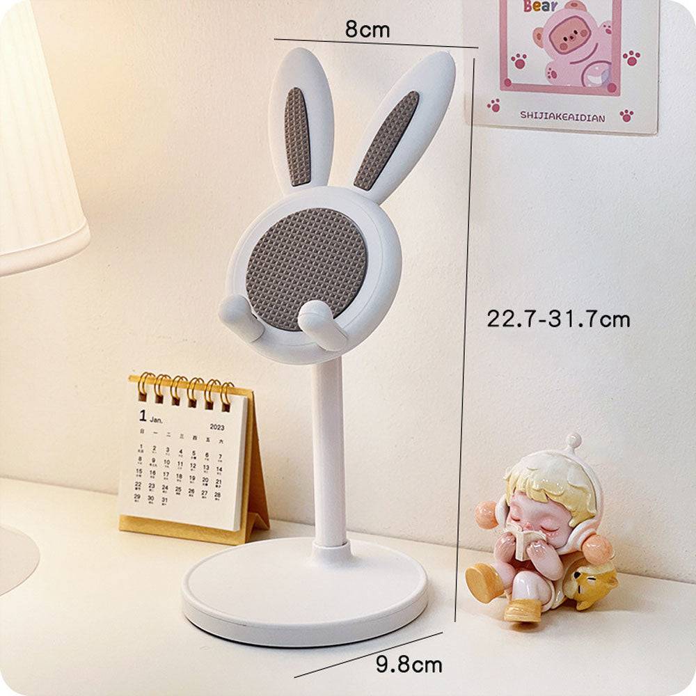Support Téléphone Lapin Adorable et Pratique pour Bureau - Support Innovant