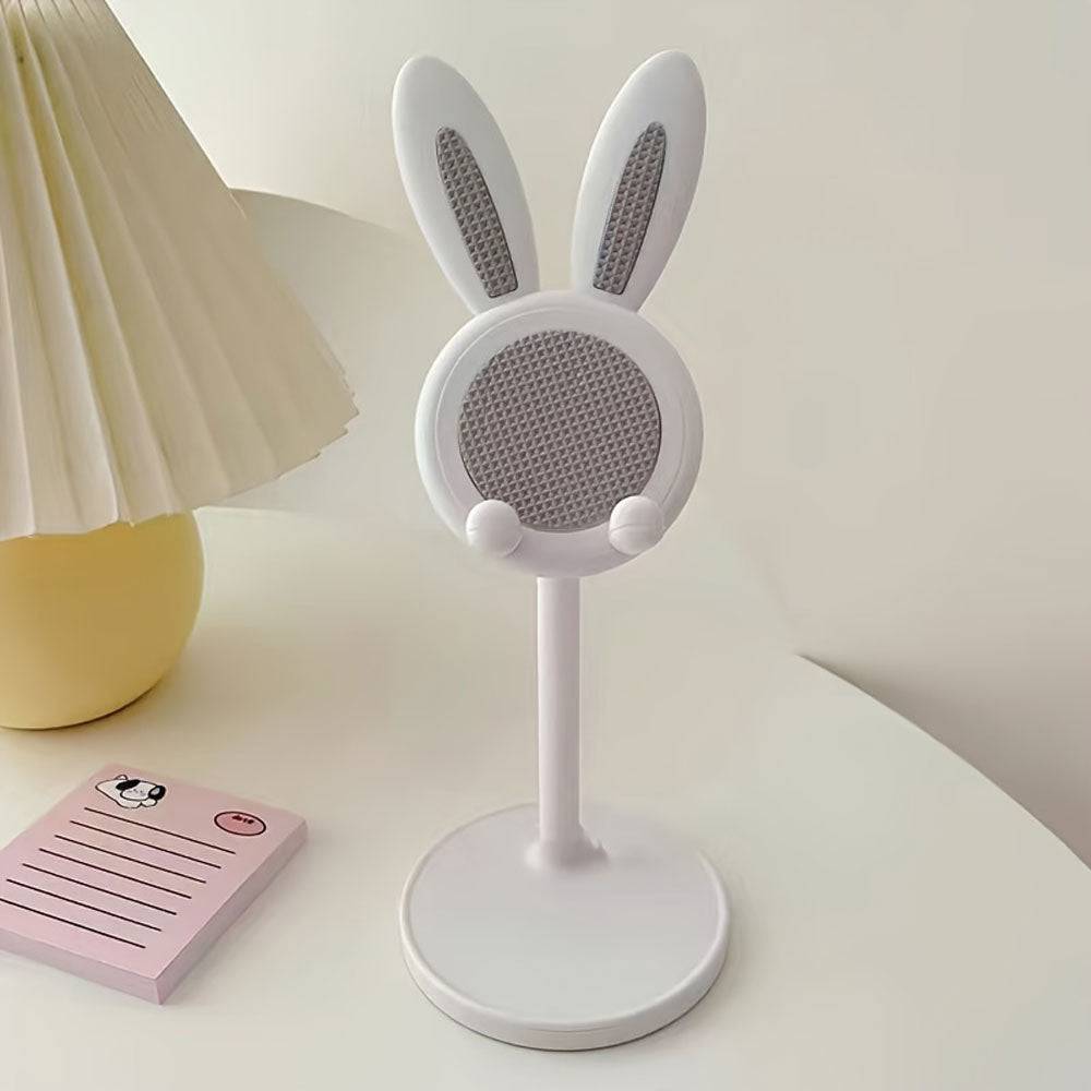 Support Téléphone Lapin Adorable et Pratique pour Bureau - Support Innovant