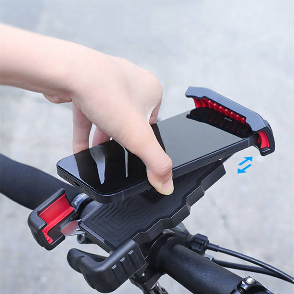 Support Téléphone Moto Antidérapant, Sécurisé et Ajustable - Support Innovant