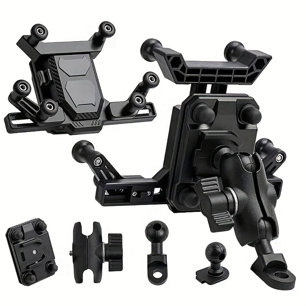 Support Téléphone Moto Antivibrations - Fixation Solide - Support Innovant