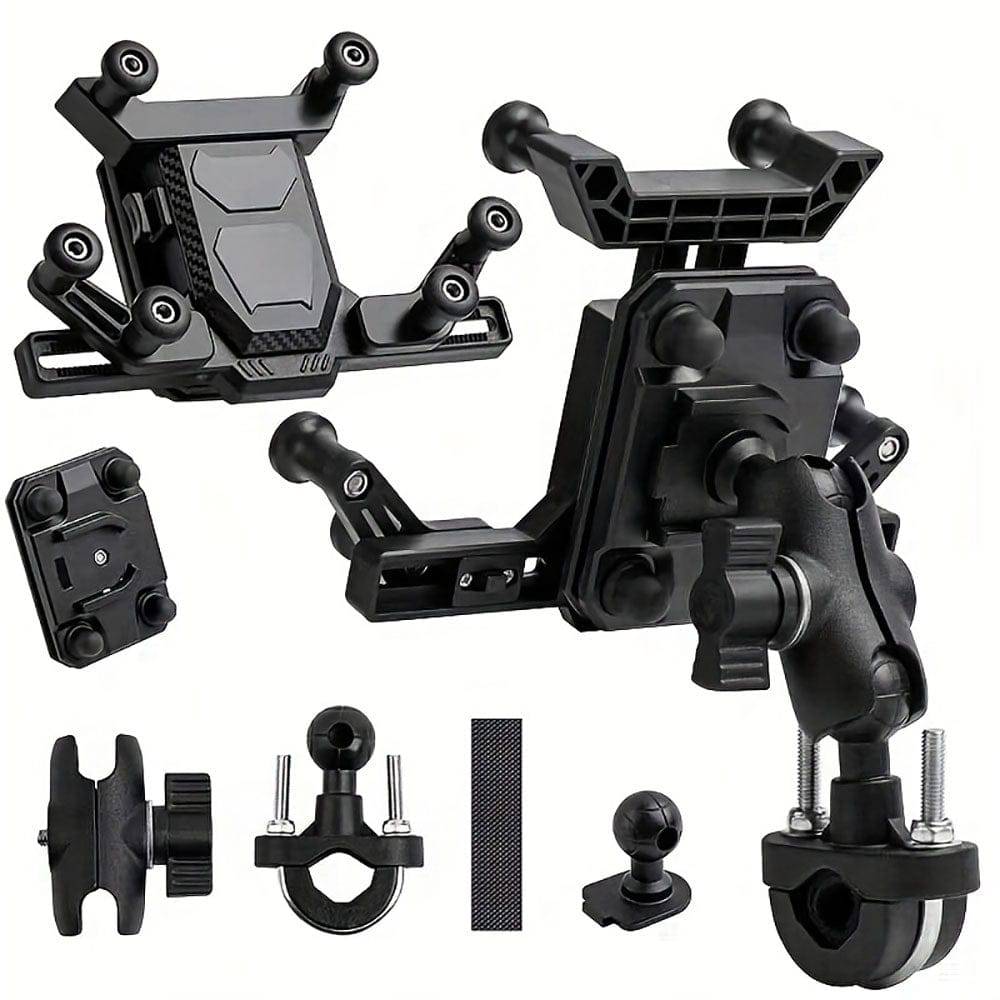 Support Téléphone Moto Antivibrations - Fixation Solide - Support Innovant