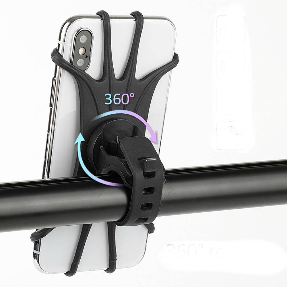 Support Téléphone Vélo Rotatif 360° pour Une Fixation Sécurisée - Support Innovant