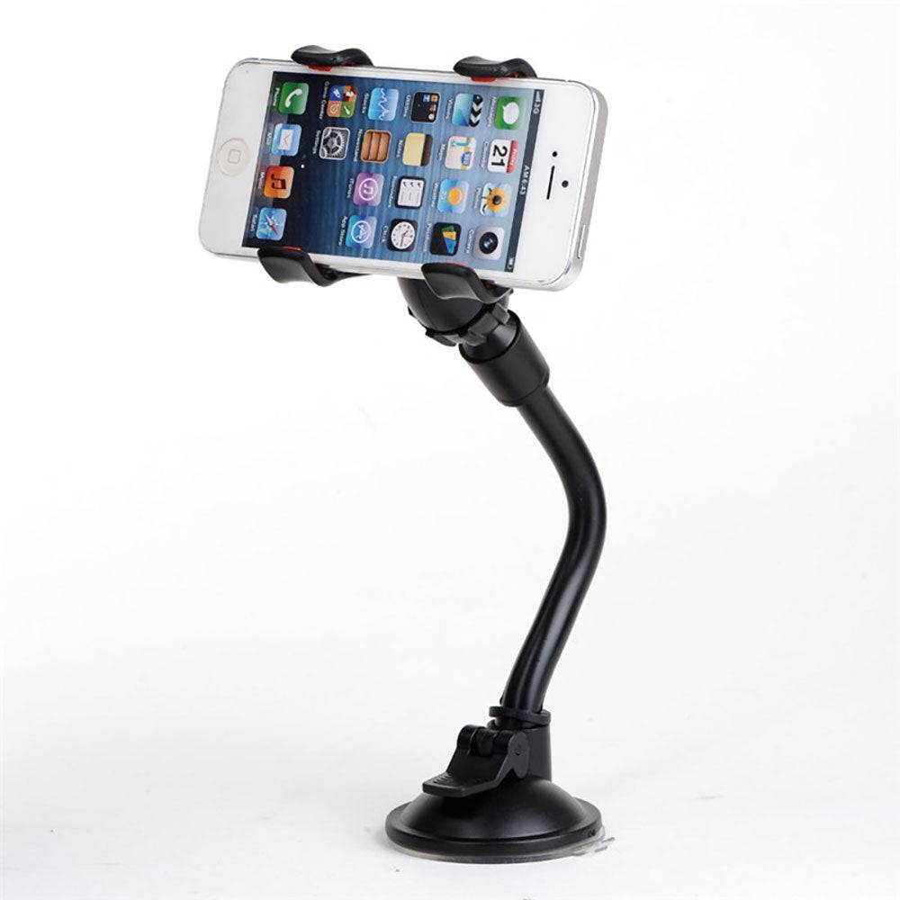 Support Téléphone Voiture Flexible avec Ventouse Puissante - Support Innovant