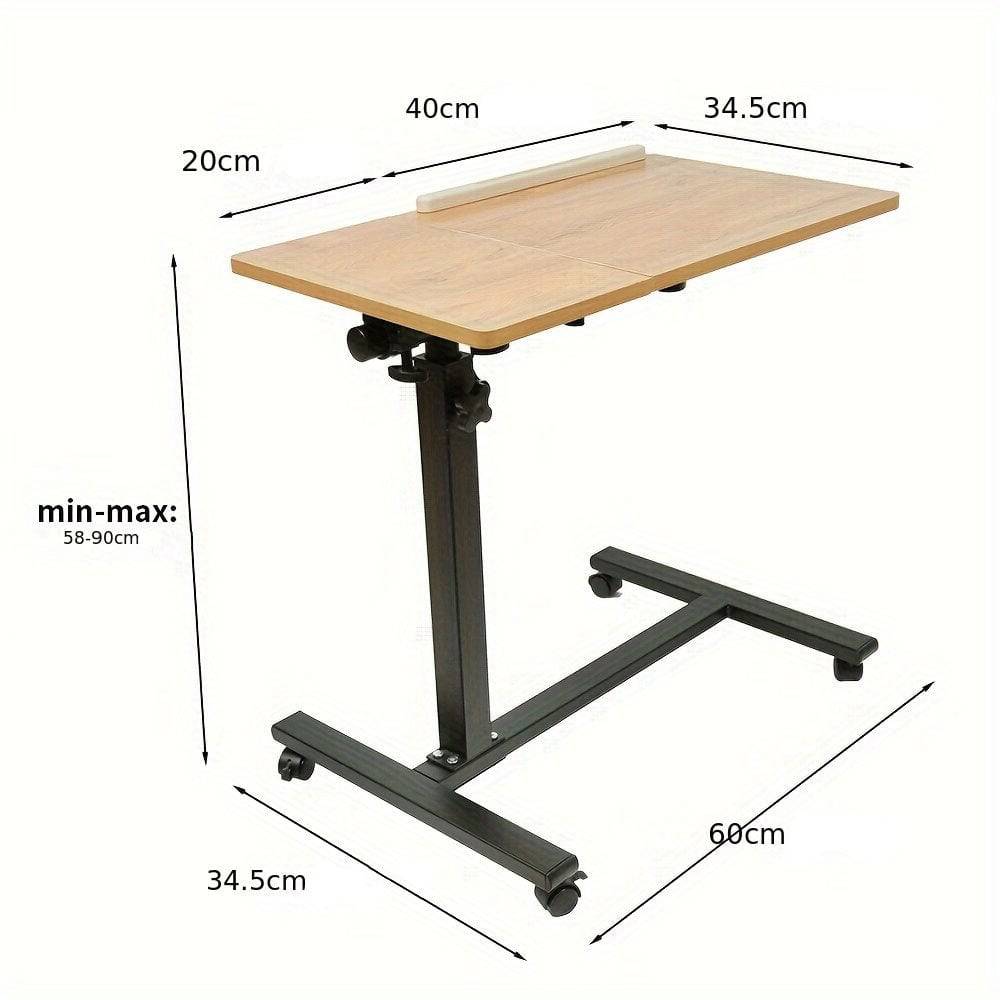 Support de Bureau Ergonomique Réglable sur Roulettes - Support Innovant