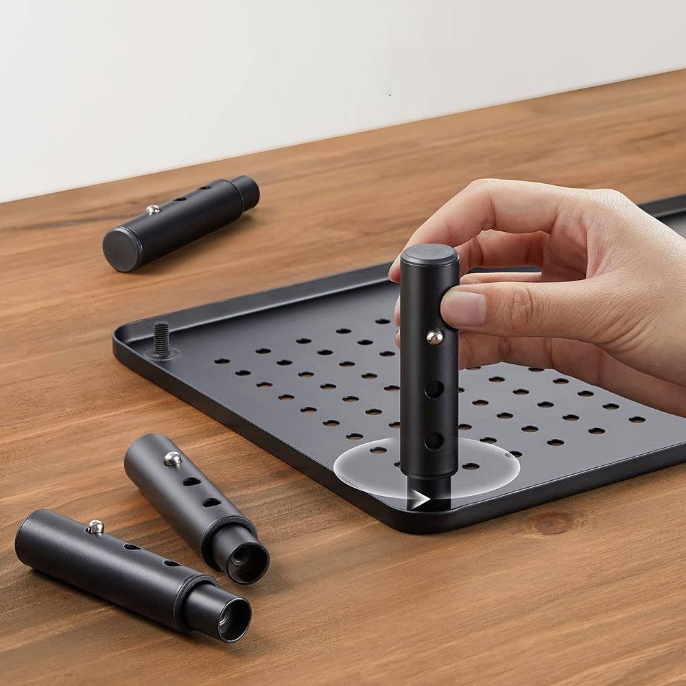 Support de Bureau Multifonction pour Écran et Imprimante - Support Innovant
