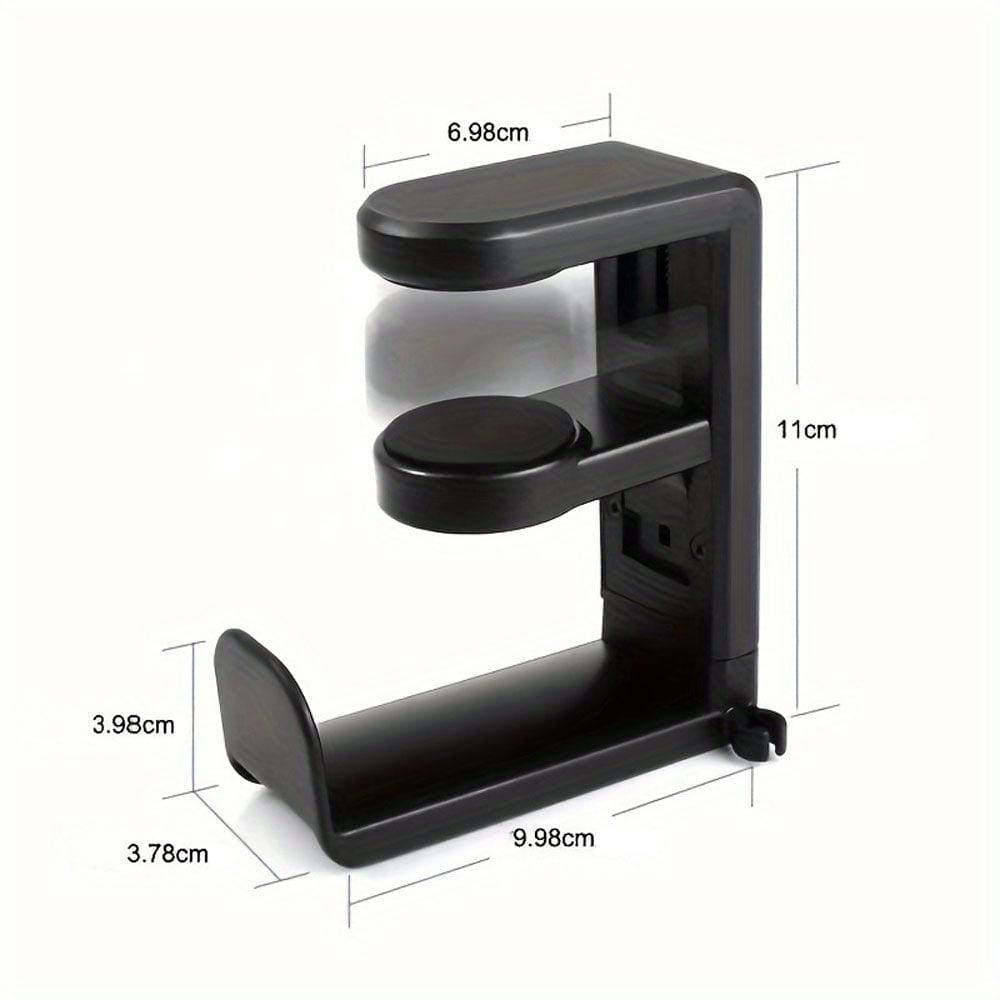 Support de Casque Rotatif pour Bureau avec Fixation Pratique - Support Innovant