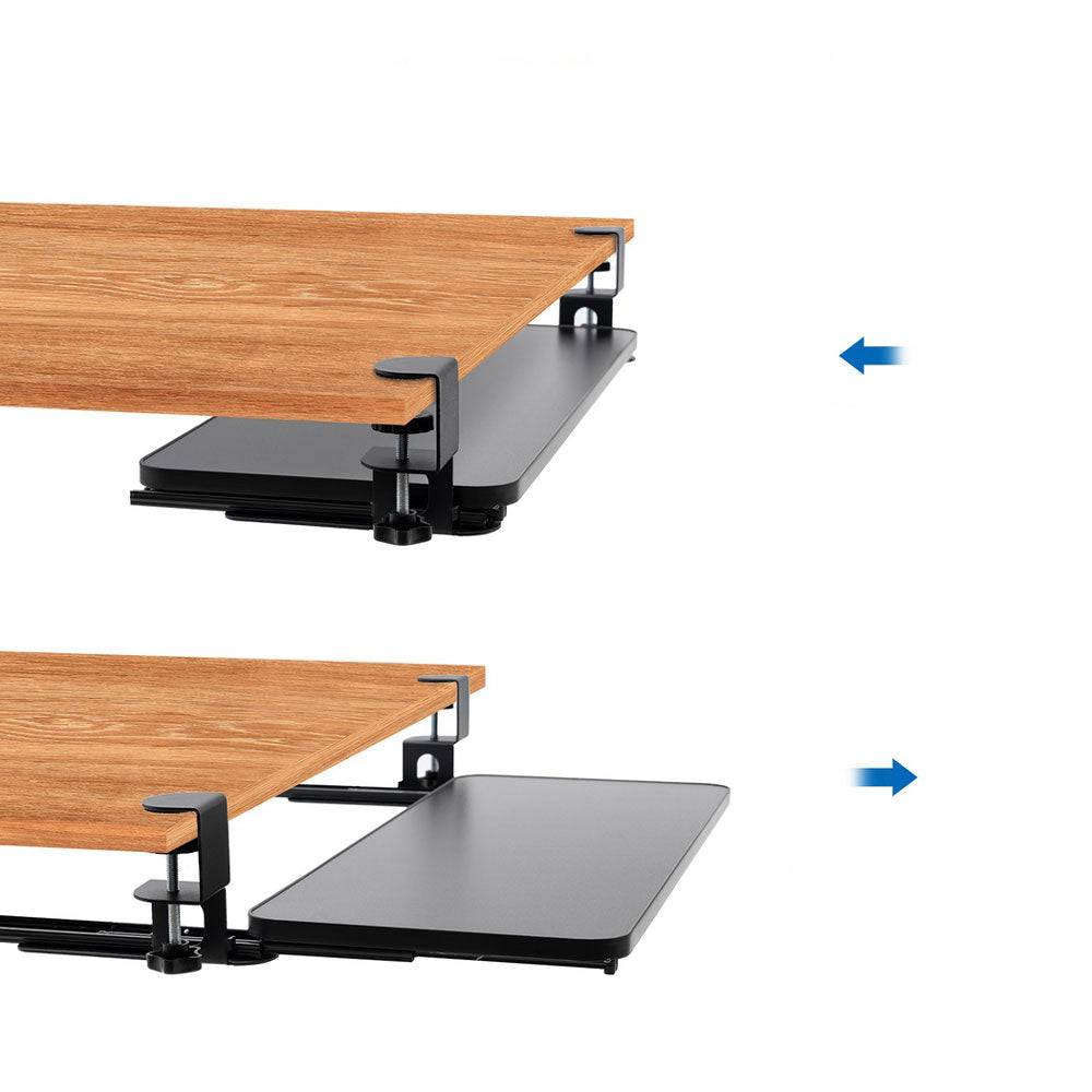 Support de Clavier Coulissant Ergonomique sous Bureau - Support Innovant