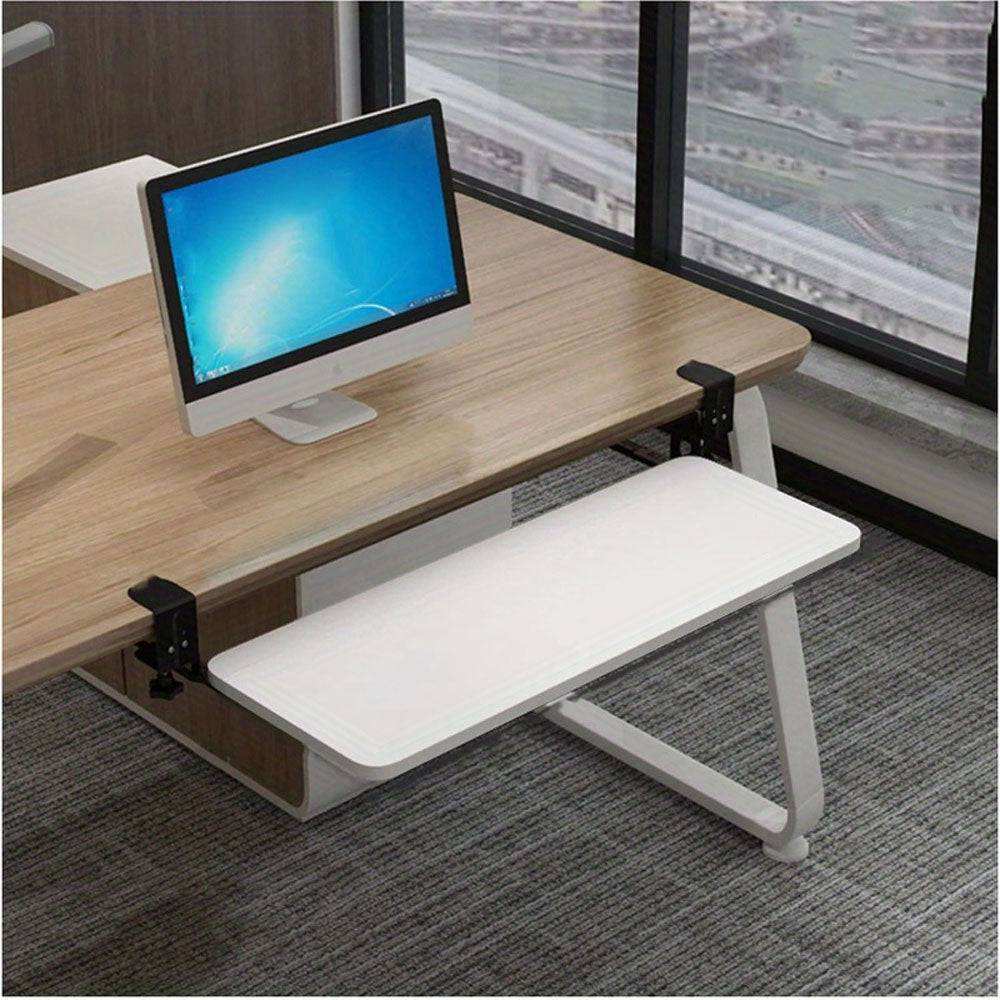 Support de Clavier Coulissant Ergonomique sous Bureau - Support Innovant
