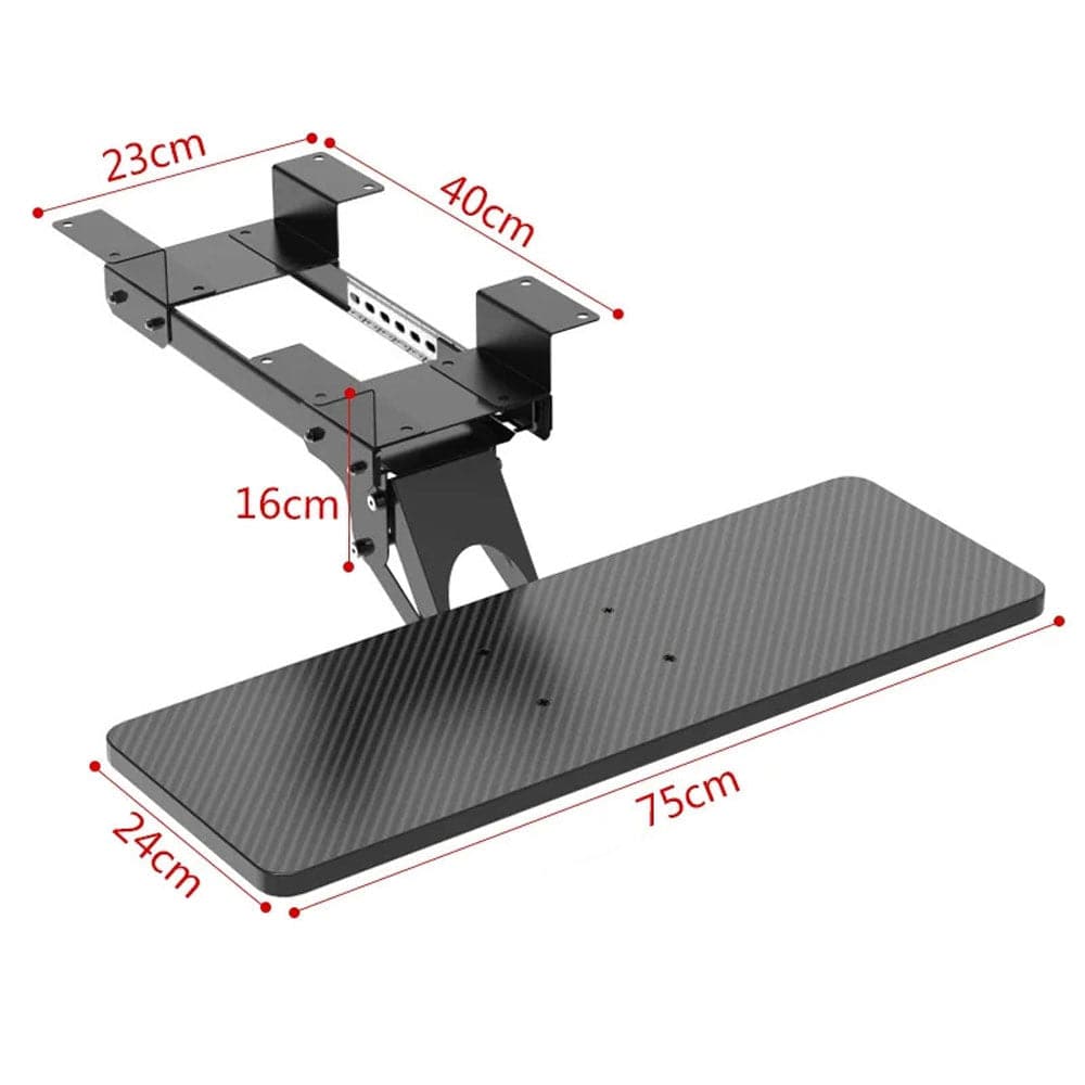Support de Clavier Ergonomique Ajustable sous Bureau - Support Innovant