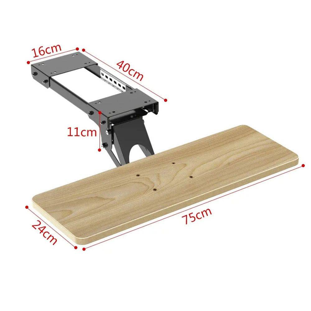 Support de Clavier Ergonomique Ajustable sous Bureau - Support Innovant