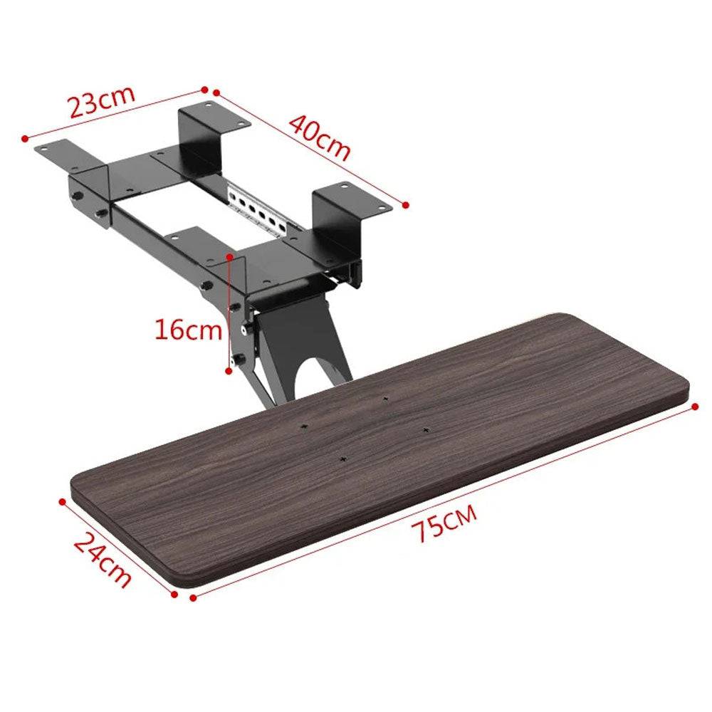 Support de Clavier Ergonomique Ajustable sous Bureau - Support Innovant