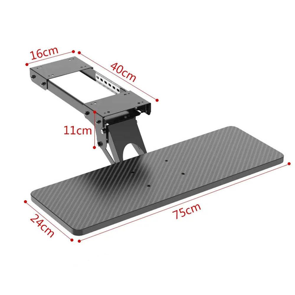 Support de Clavier Ergonomique Ajustable sous Bureau - Support Innovant