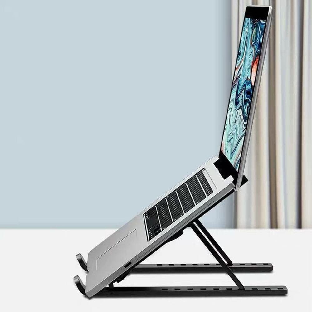 Support de Portable Ergonomique et Ajustable en Aluminium - Support Innovant
