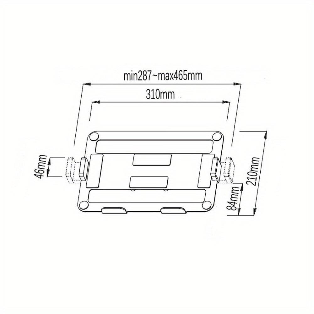 Support de moniteur articulé ergonomique 13-32 pouces - Support Innovant