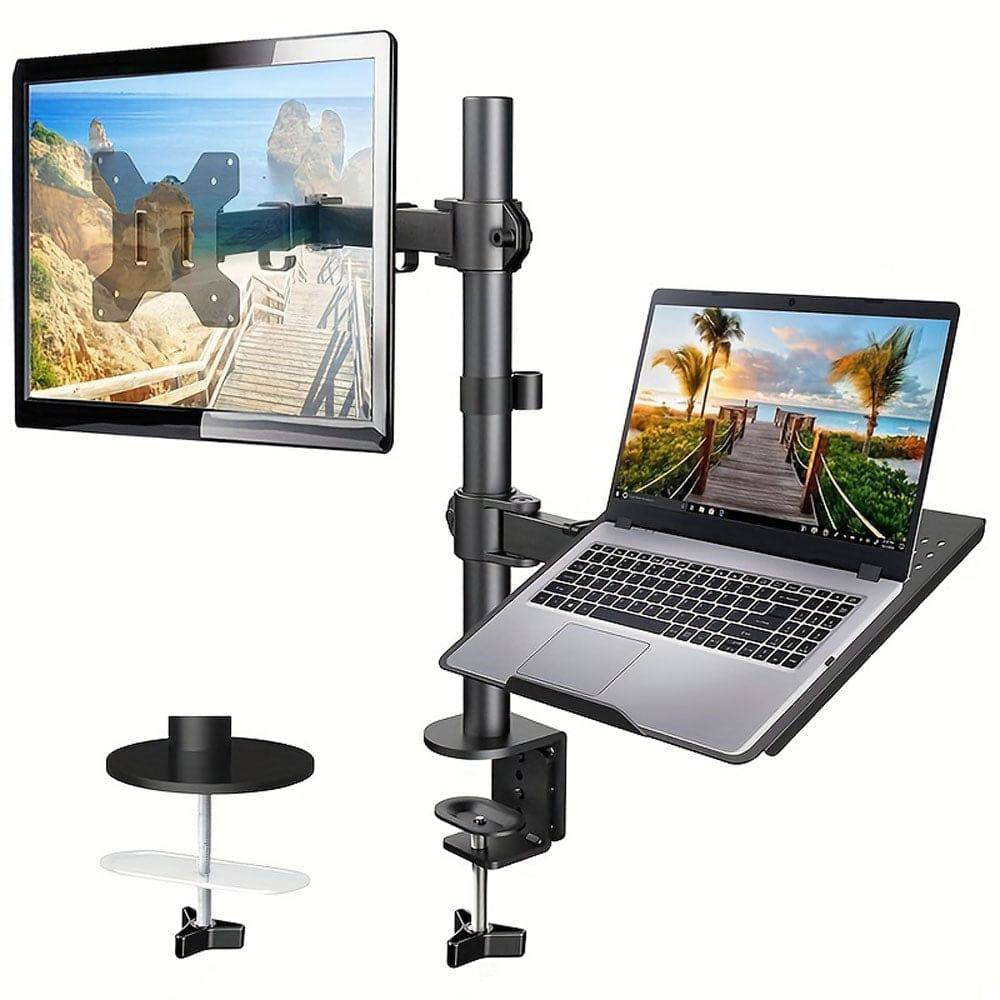 Support de moniteur et ordinateur portable ajustable et ergonomique - Support Innovant