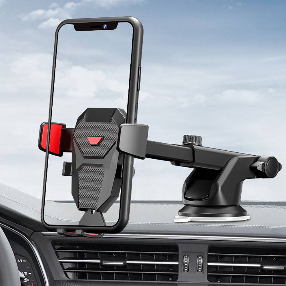 Support de téléphone voiture avec bras ajustable et fixation solide - Support Innovant