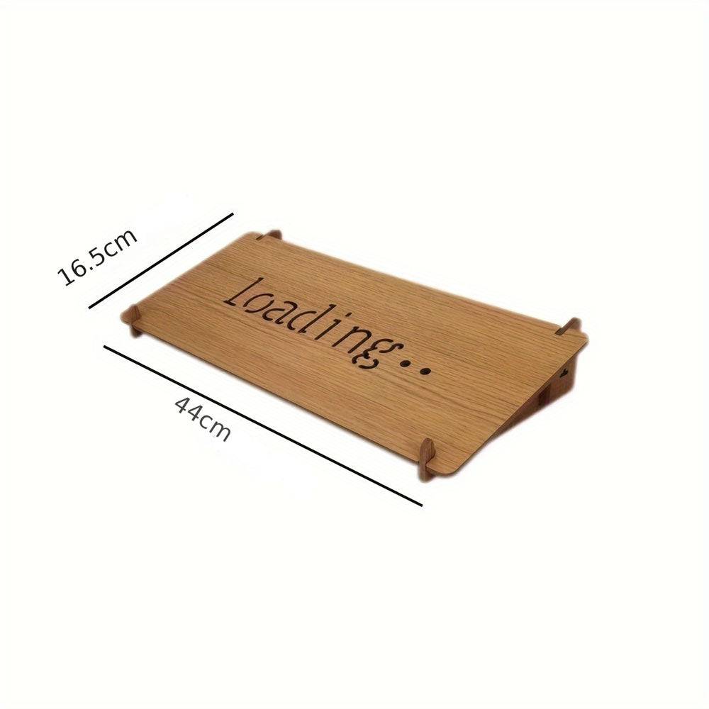 Support ergonomique pour clavier en bois – Élégance naturelle - Support Innovant