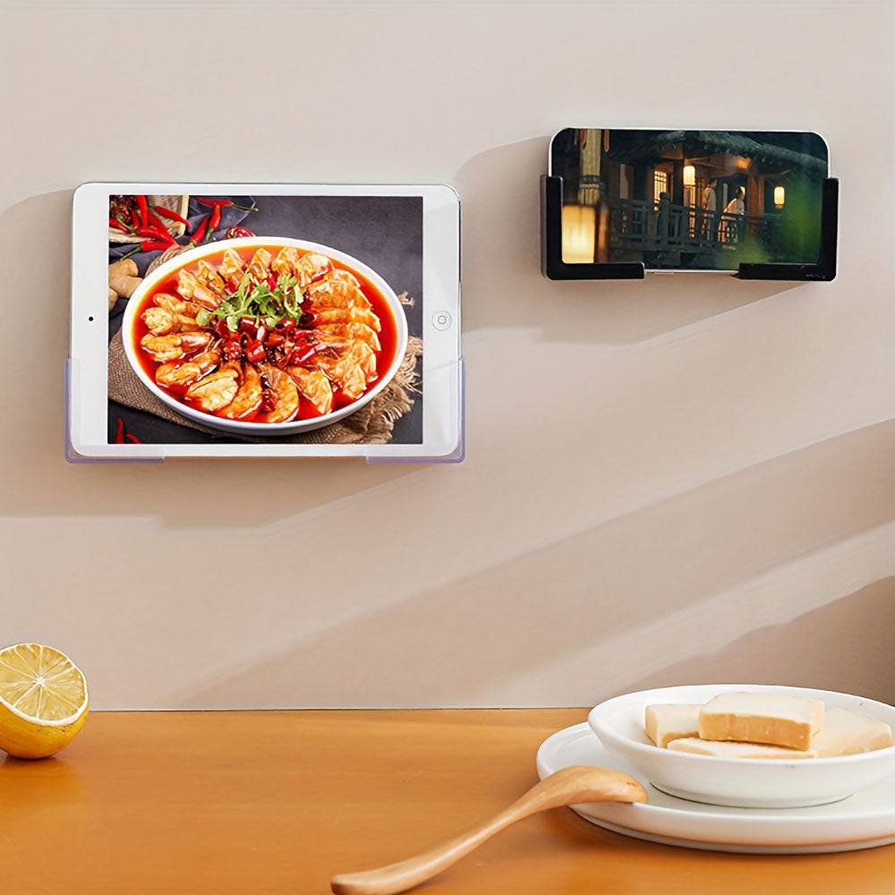 Support mural pour tablette et smartphone - Fixation mains libres - Support Innovant