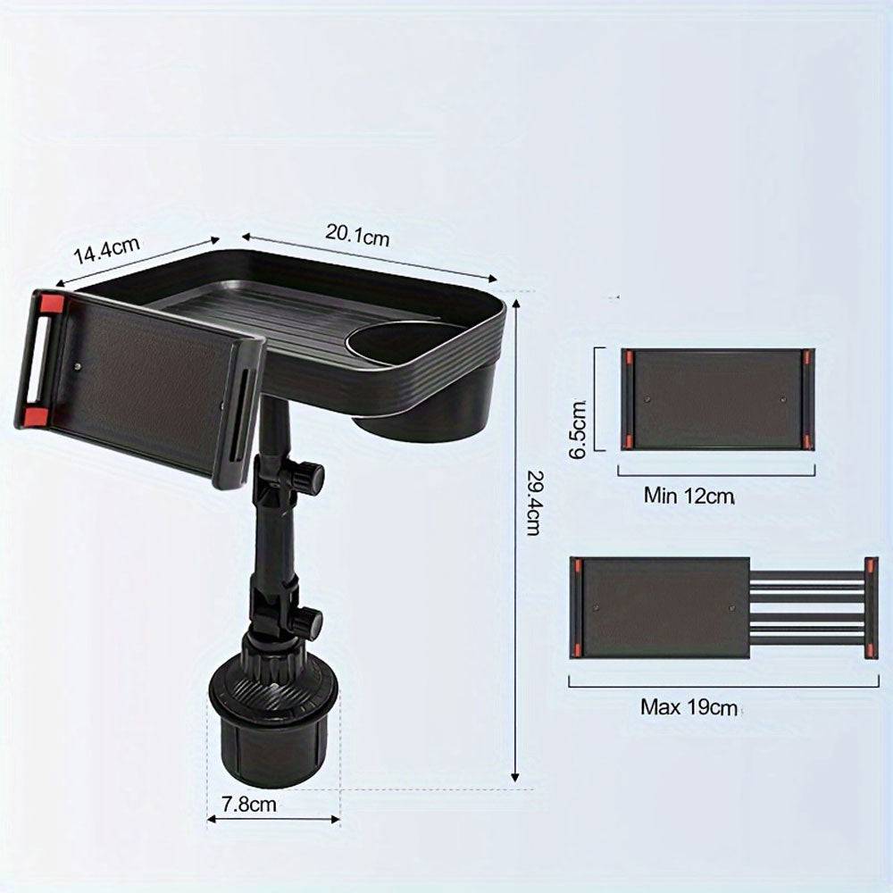 Support voiture multifonction 360° pour tablette et boisson - Support Innovant