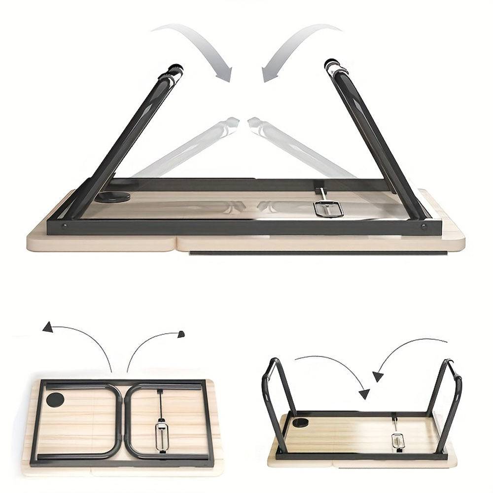 Table multifonction pour lit et canapé avec support inclinable - Support Innovant