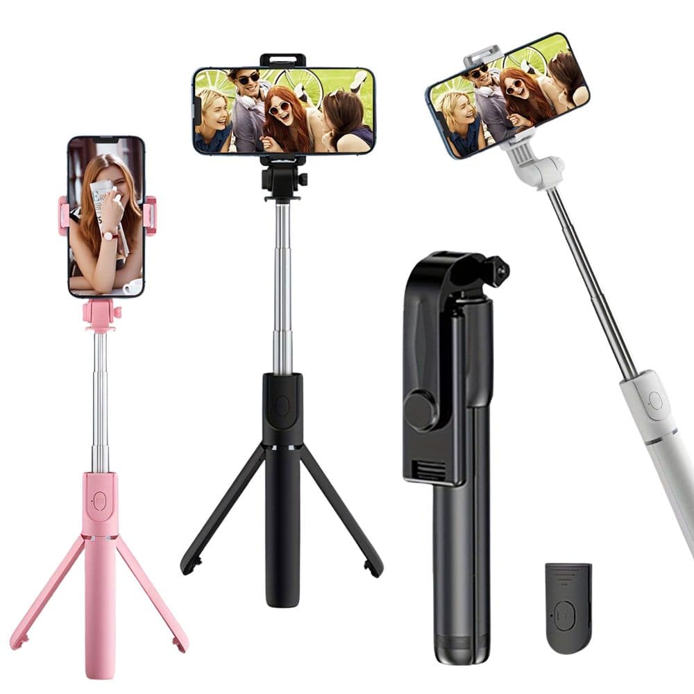 Trépied Selfie avec Télécommande Sans Fil et Support Extensible - Support Innovant