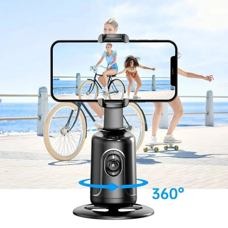 Support de Smartphone Intelligent Rotatif 360° pour Selfies - Support Innovant