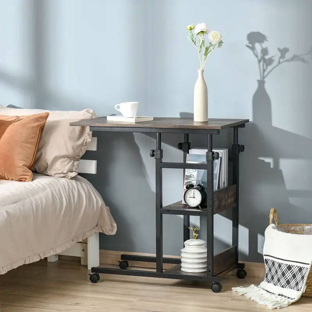 Table d’appoint réglable en hauteur robuste et pratique - Support Innovant