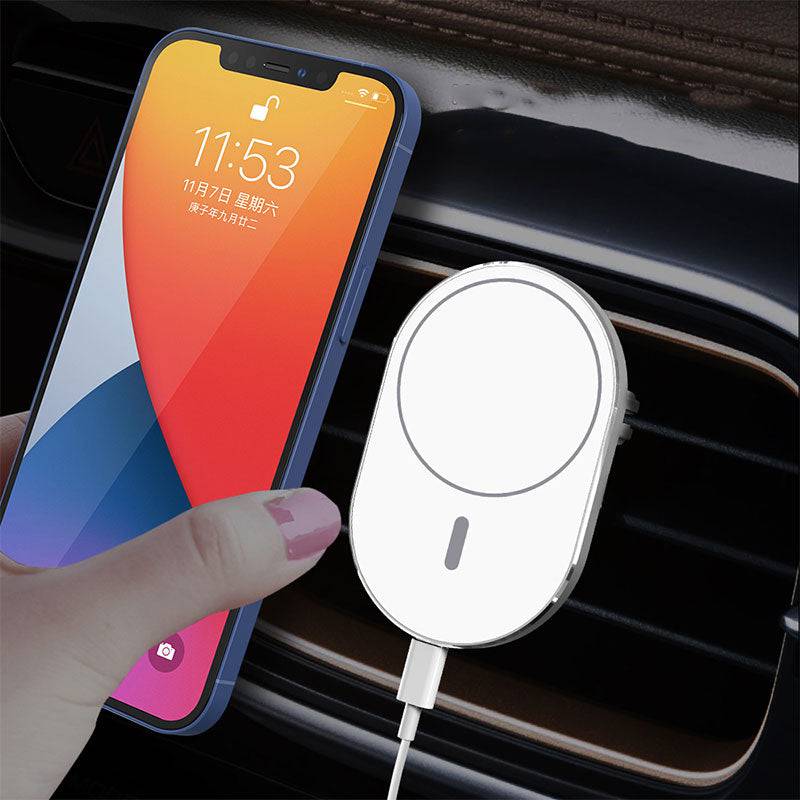 Chargeur magnétique sans fil voiture ultra-pratique - Support Innovant