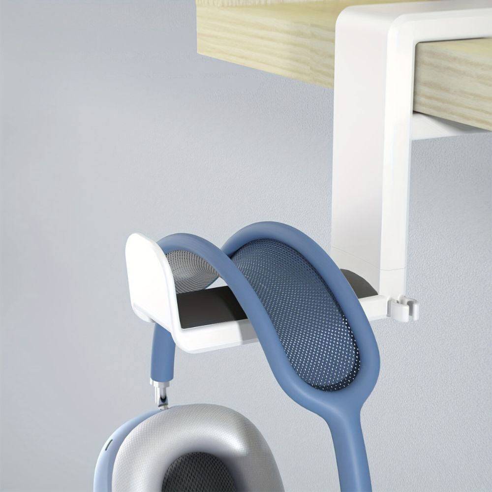 Support de Casque Sous Bureau Compact et Pratique - Support Innovant