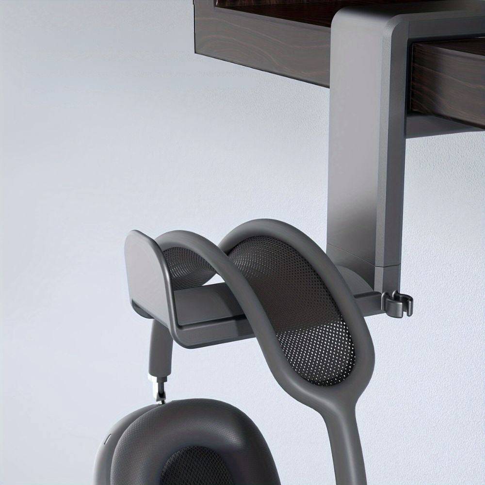 Support de Casque Sous Bureau Compact et Pratique - Support Innovant