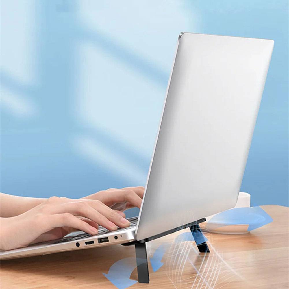 Support Ergonomique pour Ordinateur Portable Pliable et Compact - Support Innovant