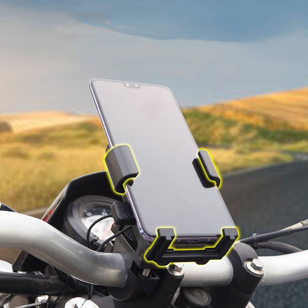 Support Porte-Téléphone pour Moto avec Fixation Sécurisée - Support Innovant