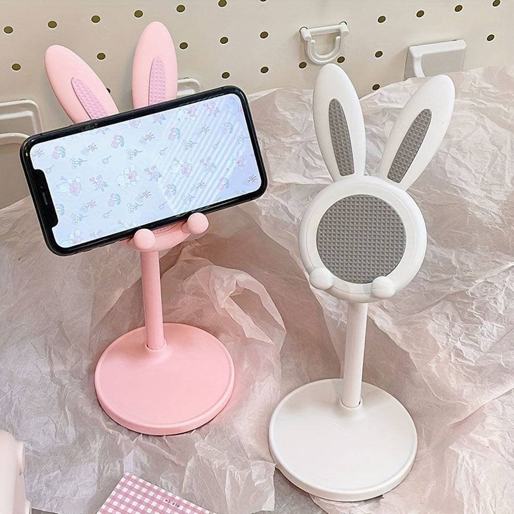 Support Téléphone Lapin Adorable et Pratique pour Bureau - Support Innovant