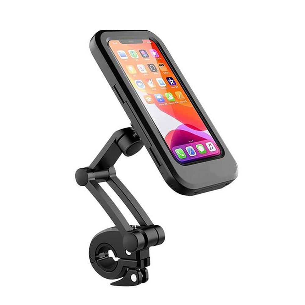 Support Téléphone Moto Universel, Fixation Guidon et Rotation 360° - Support Innovant