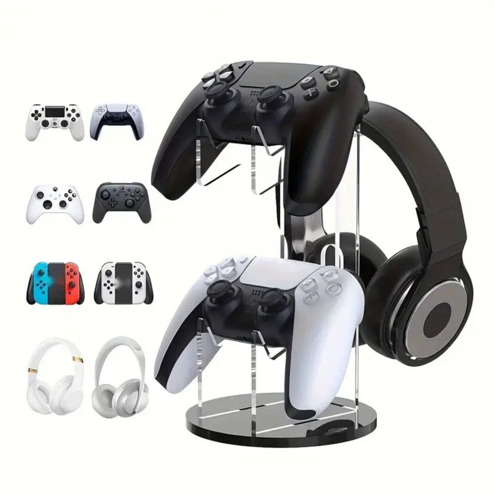 Support Universel pour Manettes et Casque Gaming - Support Innovant