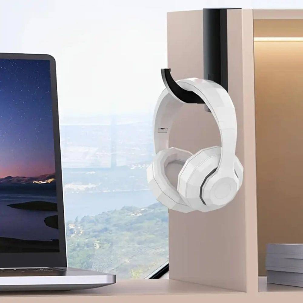 Support de Casque Ergonomique pour Bureau – Rangement Pratique - Support Innovant