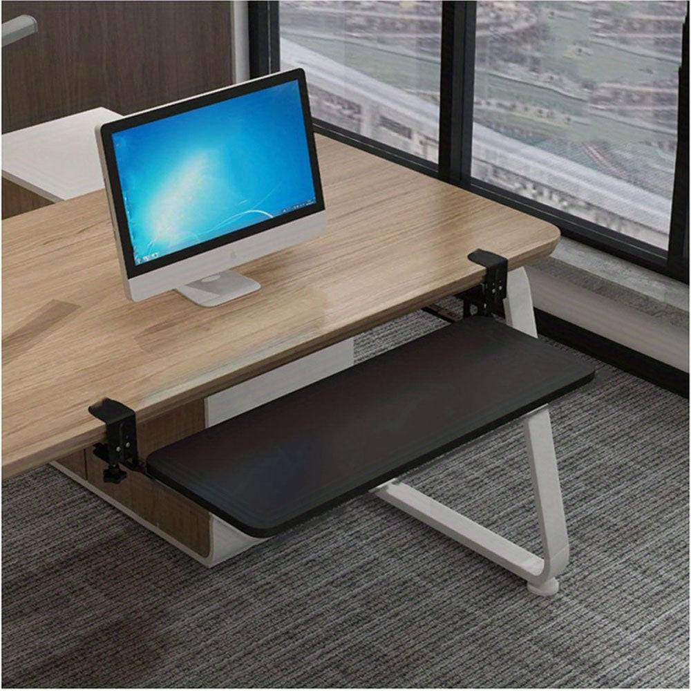 Support de Clavier Coulissant Ergonomique sous Bureau - Support Innovant