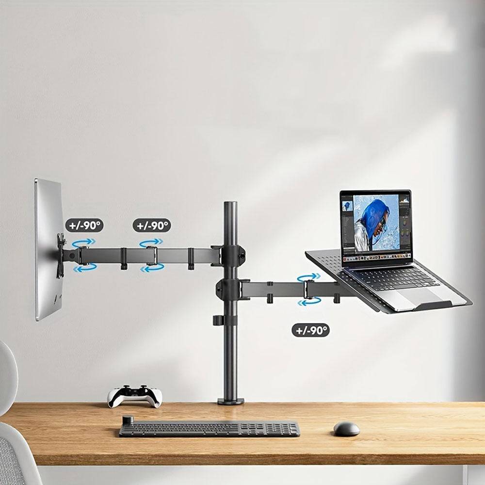 Support de moniteur et ordinateur portable ajustable et ergonomique - Support Innovant