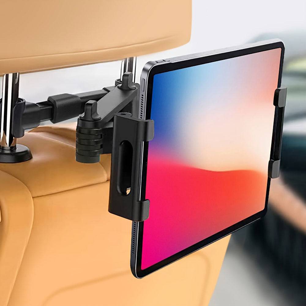 Support de tablette auto rotatif à 360° pour appuie-tête - Support Innovant