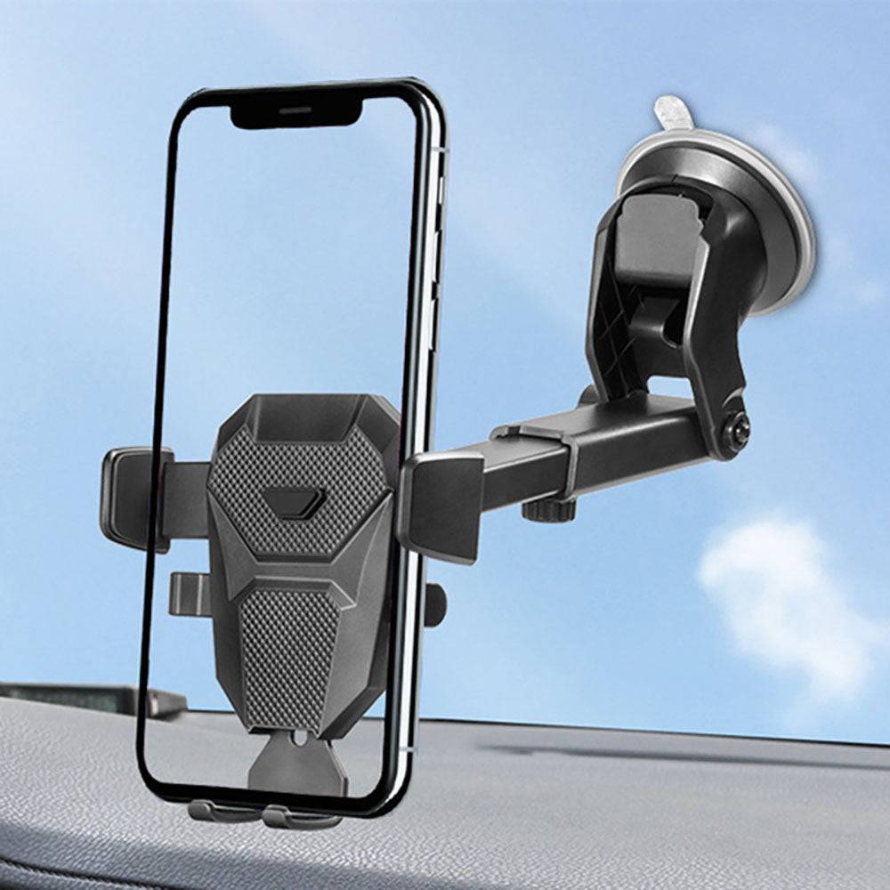 Support de téléphone voiture avec bras ajustable et fixation solide - Support Innovant