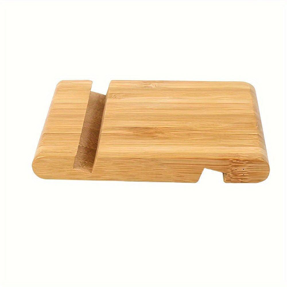 Support en bois ergonomique pour téléphone portable - Support Innovant