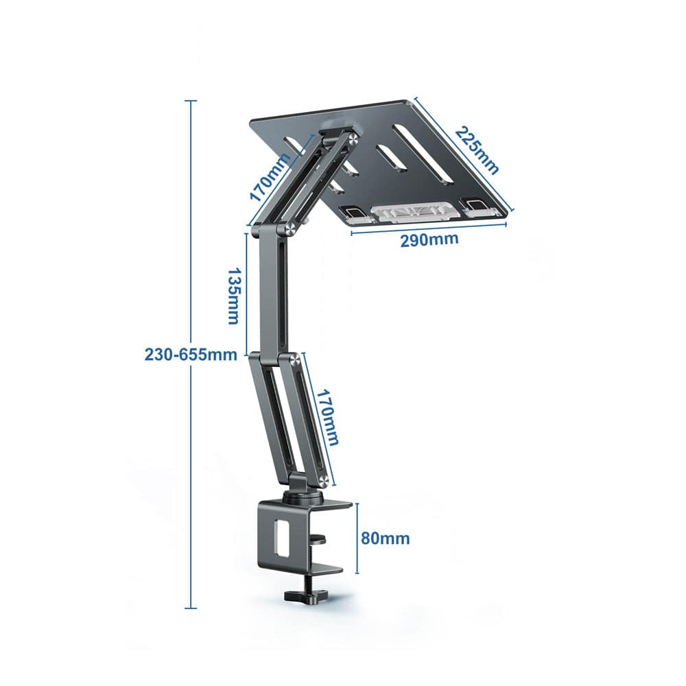 Support ergonomique ajustable pour ordinateur et tablette - Support Innovant