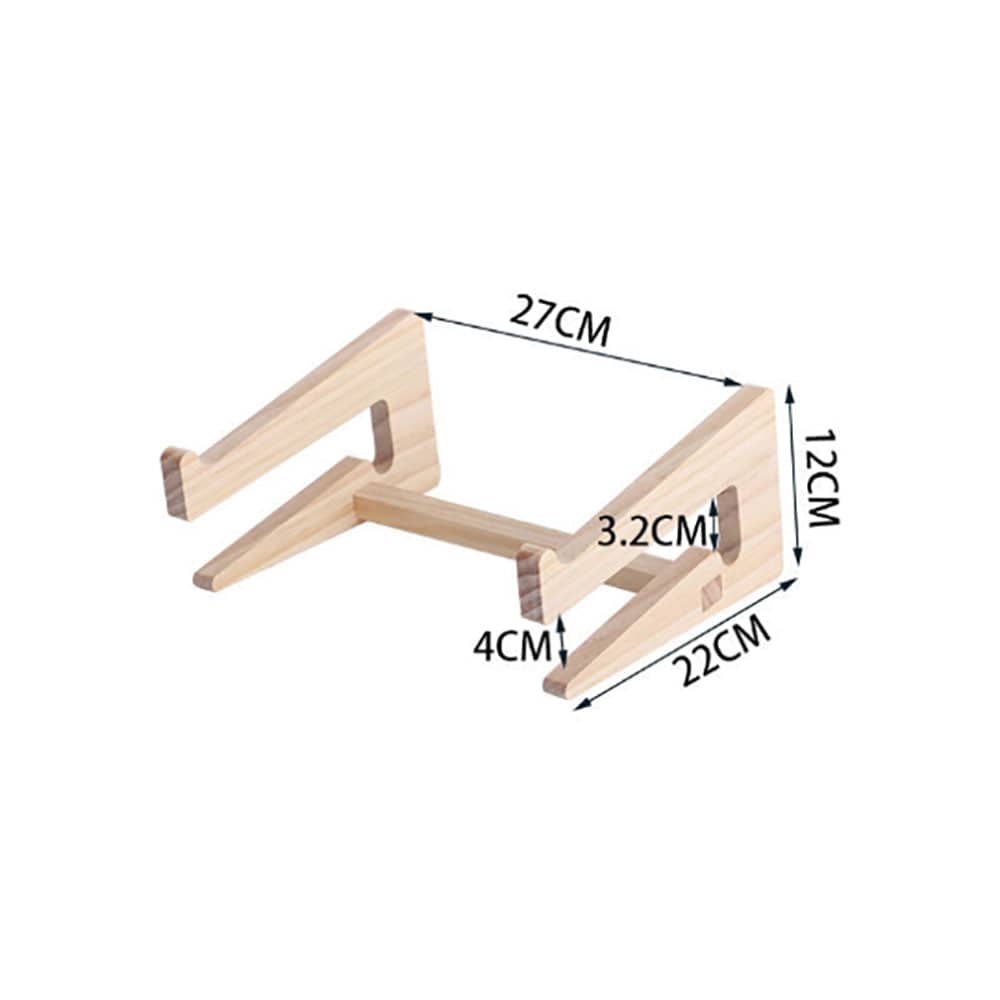 Support ergonomique en bois pour ordinateur portable - Support Innovant