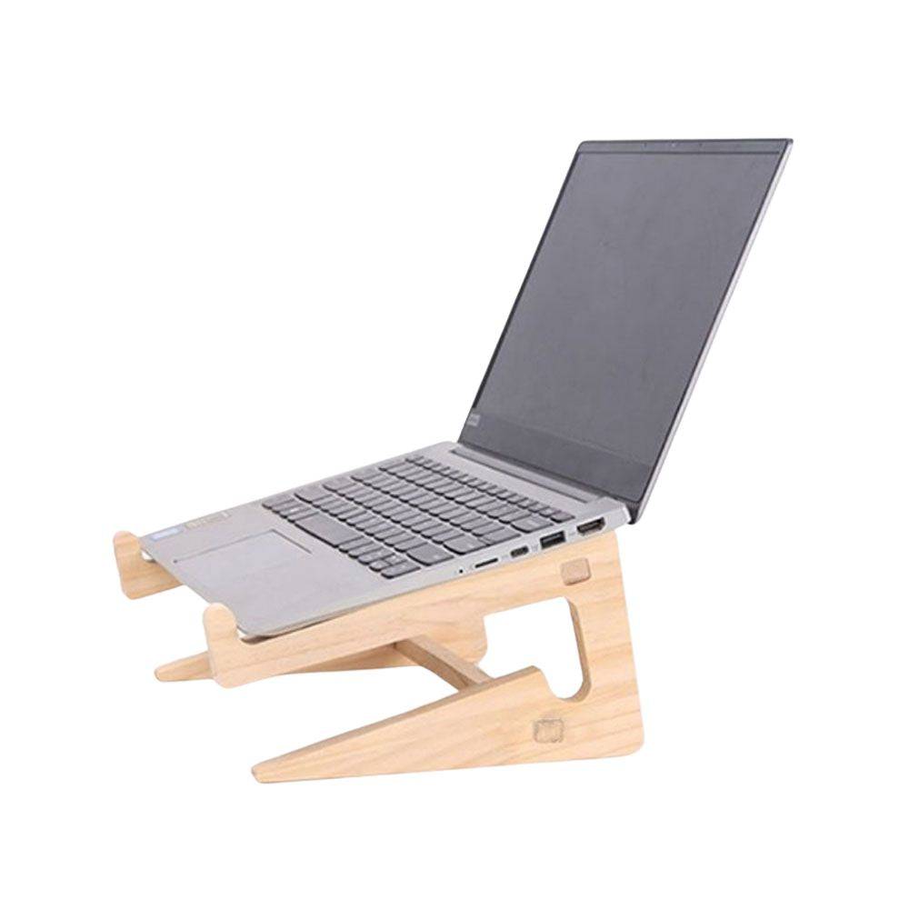 Support ergonomique en bois pour ordinateur portable - Support Innovant