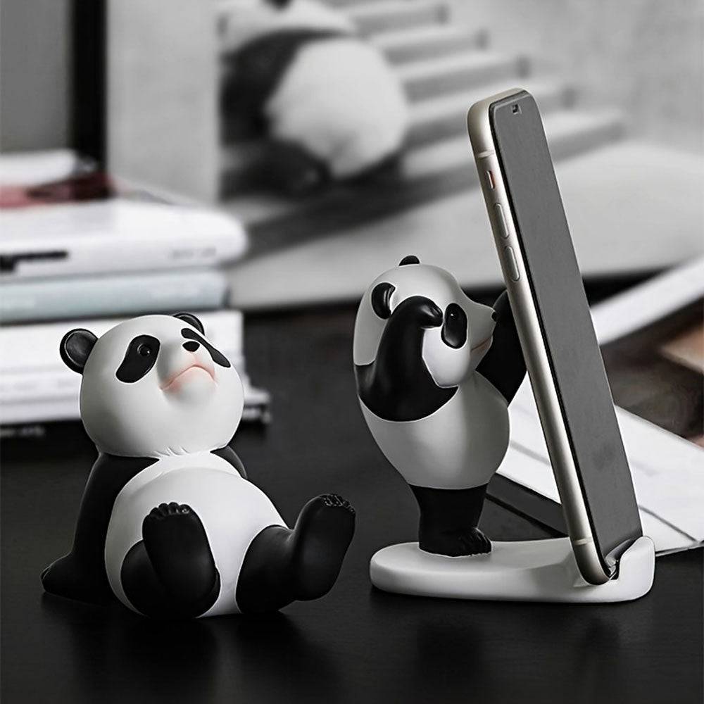 Support téléphone en forme de panda design pratique - Support Innovant